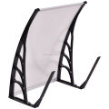 Door Canopy Front Door Or Window Canopy Arched Awning Polycarbonate Sheets Rain Snow Protection Cover Eaves Canopy